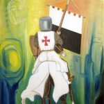 Bernard de La Roche Cavaliere Templare che invia messaggi